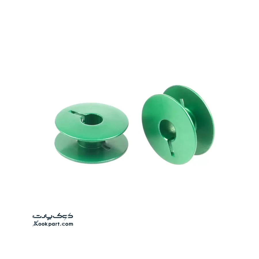 ماسوره آلمینیومی چاکدار سبز راسته دوز 0