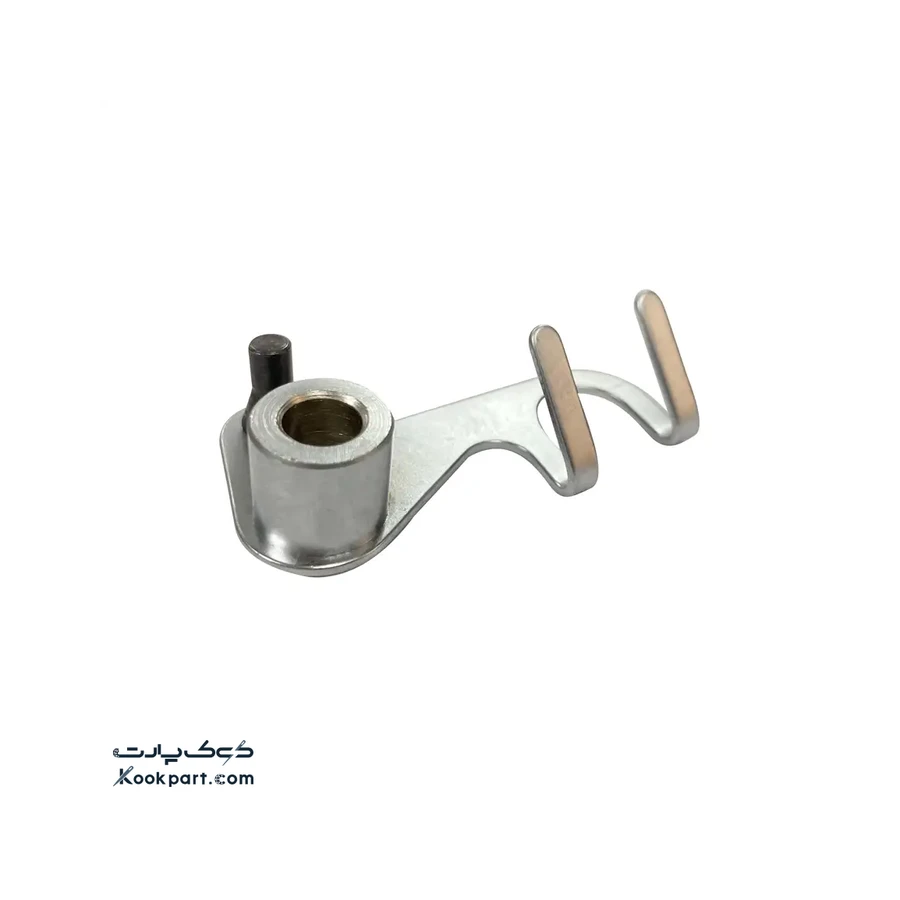 چنگال روی تنه دکمه دوز