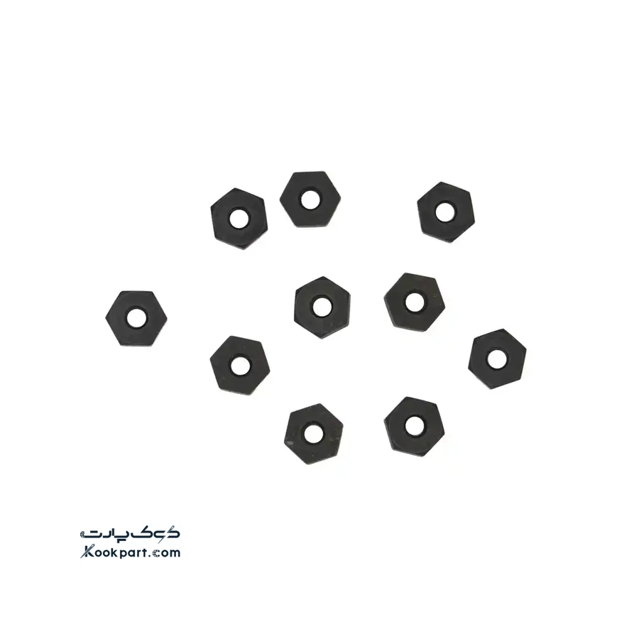 مهره پیچ پایه نخگیر پشت قلاب مادگی چشمی 02